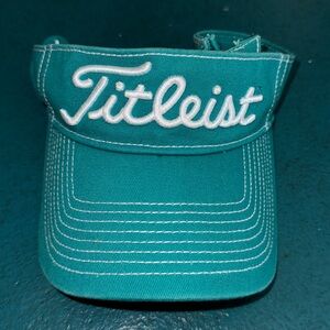 TITLEIST GOLF VISOR TURQUOISE